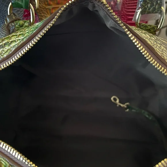 Stylish Multicolor Crocodile Pattern Women Bag (PINK) only - Picture 3 of 4